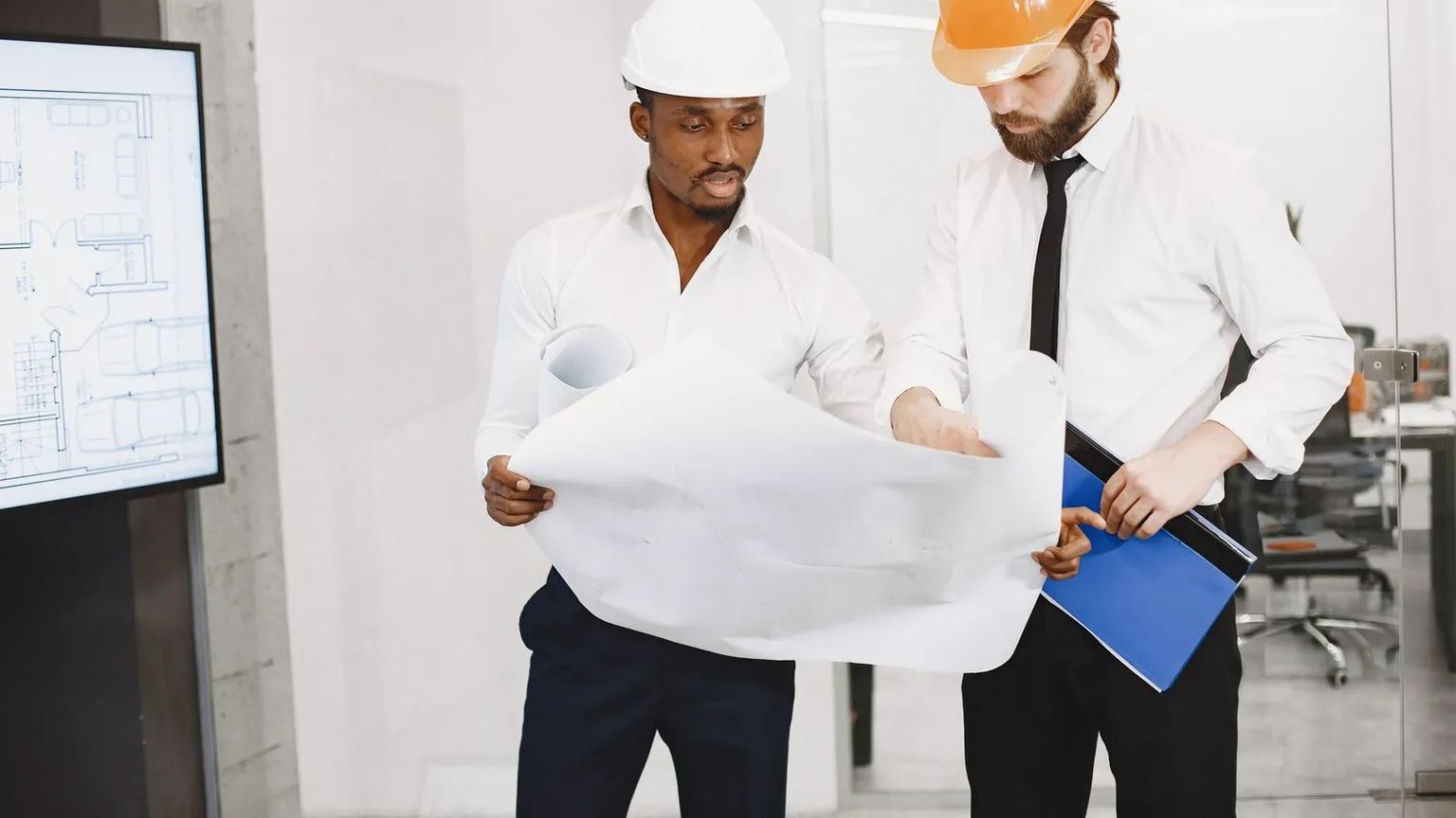 Development professional mapping adjoining property lots and site constraints