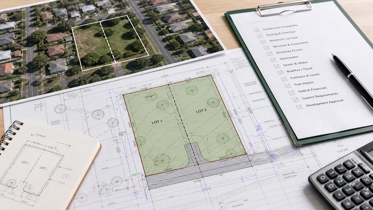 Property contract and pen on a desk representing a wholesale assignment deal