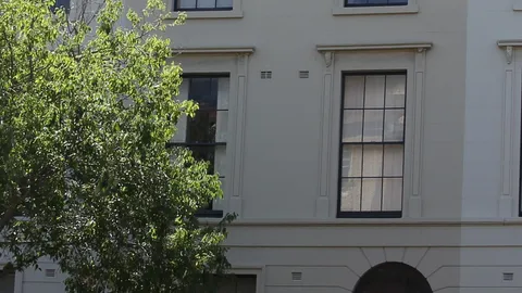 Attached terrace houses with shared party walls