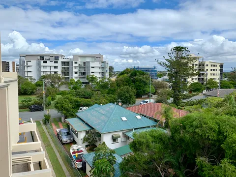 Residential apartment buildings under construction in Queensland